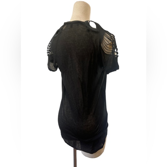 Isabel Marant black scoop neck top - Picture 3 of 6